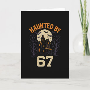 Carte Costume Halloween Mème Hanté 67