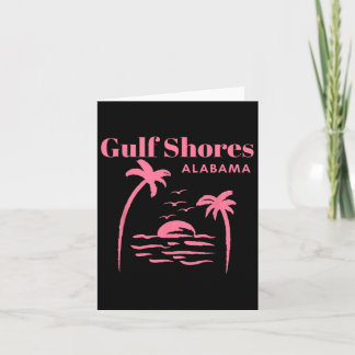 Carte Côte du Golfe Alabama Aquarelle Tortue de mer