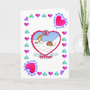Carte Coton du 2e anniversaire