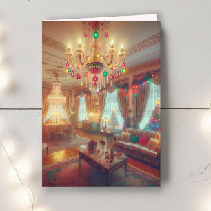 Carte Cottage Kitsch Chambre de Vacances Noël