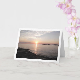 Carte Coucher de soleil à Paphos, Chypre