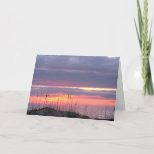 Carte Coucher de soleil sympa