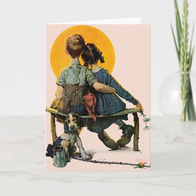 Carte Coucher du soleil (Devant)