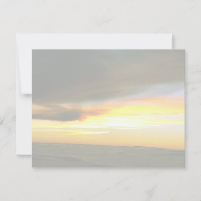 Carte Coucher du soleil (Devant)