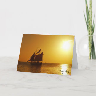 Carte Coucher du soleil de Key West