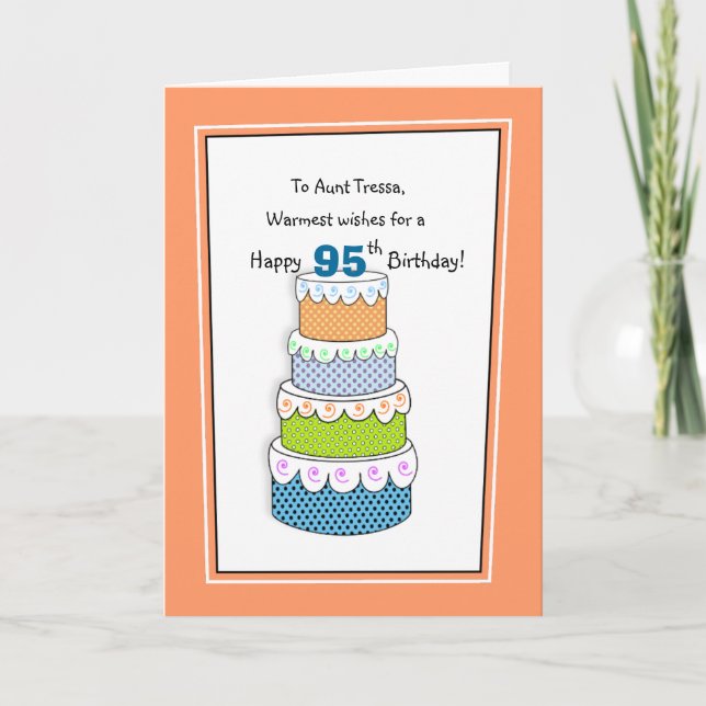 Carte Couches de désirs 95ème ou tout âge Anniversaire (Devant)