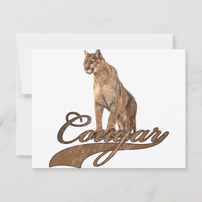 Carte Cougar (Devant)
