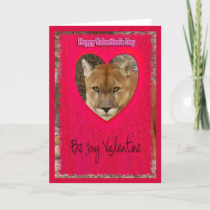 Carte Cougar Valentine