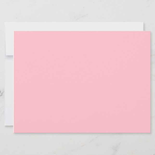 Carte Couleur blanche 6,5 x 8,75 pouces (Devant)