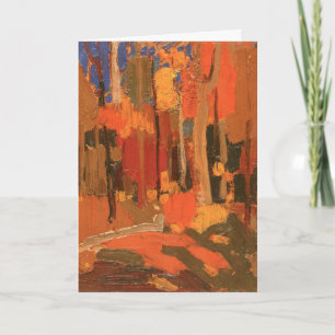Carte Couleur d'automne par Tom Thomson
