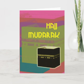 Carte couleur du bloc hajj mubarakah