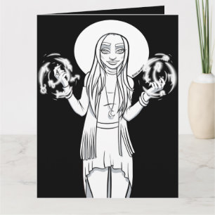 Carte Couleur moi dans l'activité Cartoon Anime Witch