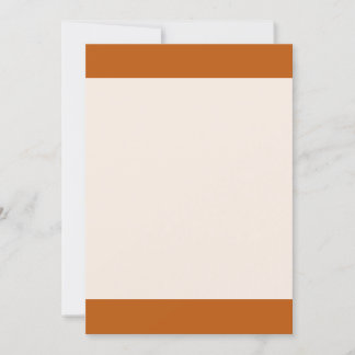 Carte Couleur orange d'automne solide