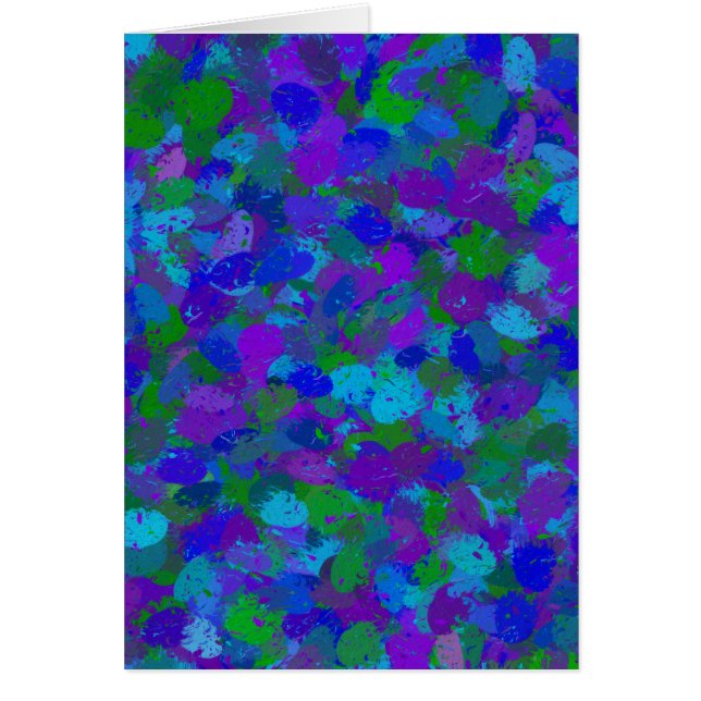 Carte couleur Peacock (Devant)