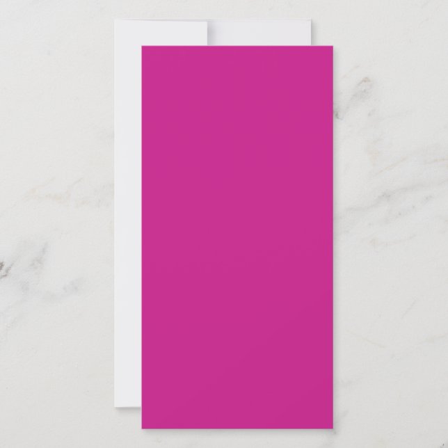 Carte couleur rouge violet moyen (Devant)