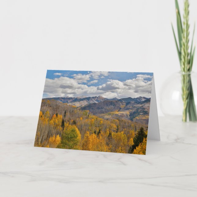 Carte Couleurs d'automne du col Keebler d'Aspens et de C (Devant)