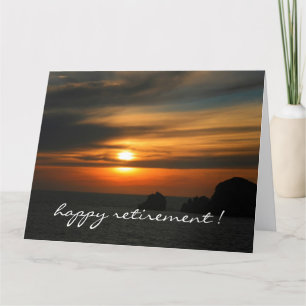 Carte couleurs de coucher de soleil retirantes grand