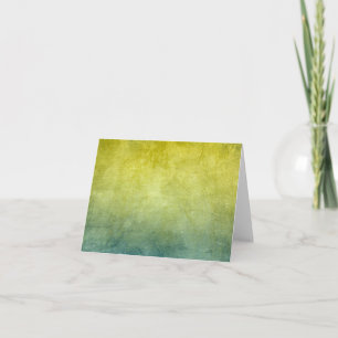 Carte Couleurs de Grunge - Jaune & Bleu