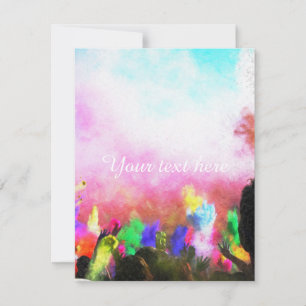 Carte Couleurs Falln Holi