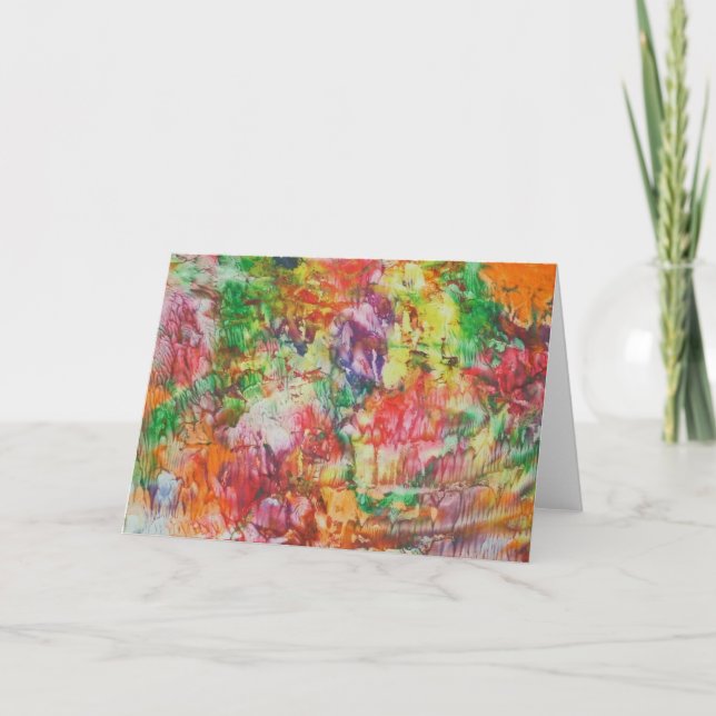 Carte couleurs géniales (Devant)