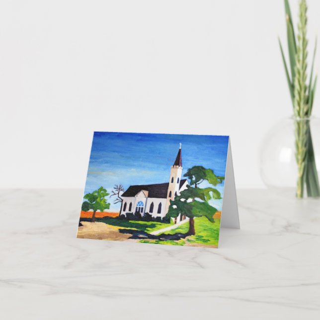 Carte Country Church, Richland, Texas (Devant)