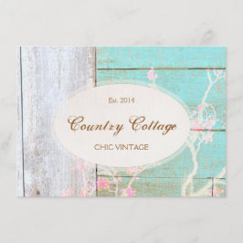 Carte Country Fashion Boutique de vente au détail, certi