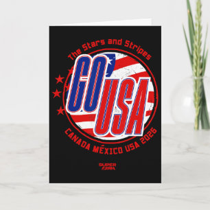 Carte Coupe du Monde des Supporters de Football Usa 2026