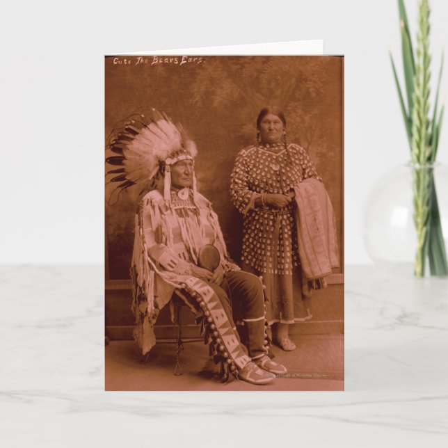 Carte Coupe les oreilles de l'ours et l'épouse - (Devant)