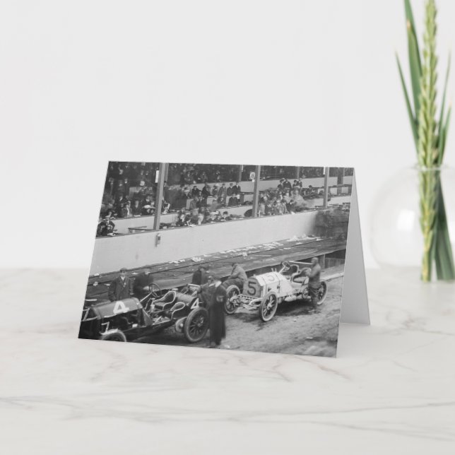 Carte Coupe Vanderbilt 1908 (Devant)