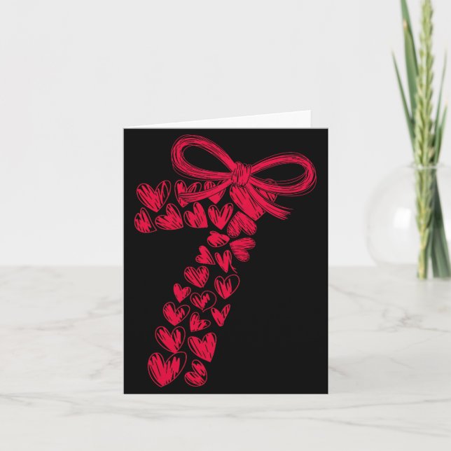 Carte Couple 7 67 - Mignon Six Sept Coeurs Assortis 67 V (Devant)