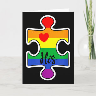 Carte Couple de fierté LGBT correspondance Saint-Valenti