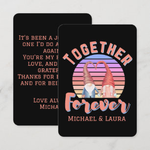 Carte Couple de nains pour toujours