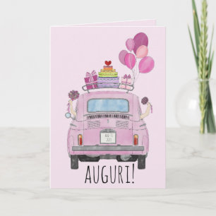 Carte couple lesbien italien Mariage Jour Fiat 500
