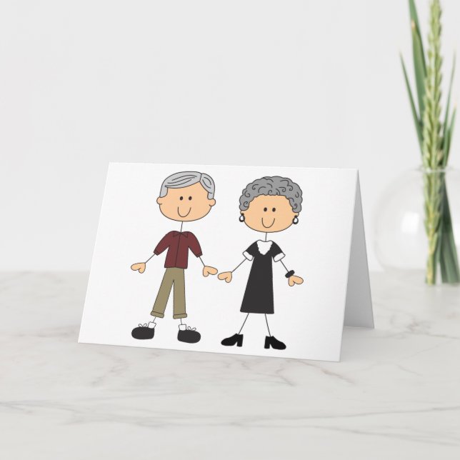 Carte Couple senior (Devant)