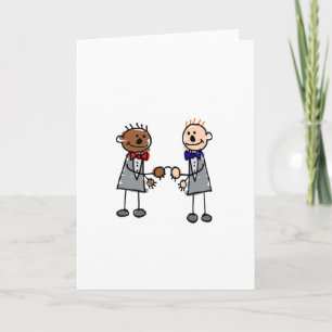 Carte Couples interraciaux gais