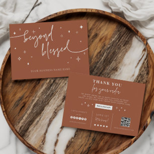 Carte Coupon de marque Petite entreprise Boutique