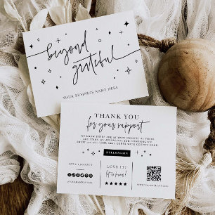 Carte Coupon Merci de marque pour petites entrepri