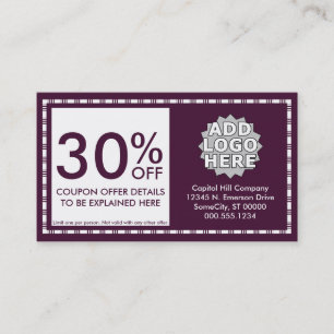 carte coupon : style d'emo