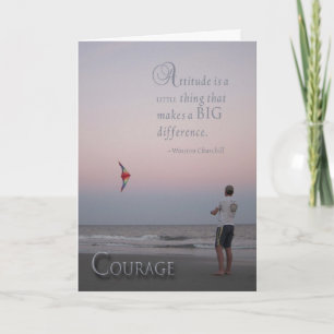 Carte Courage - encouragement au cancer