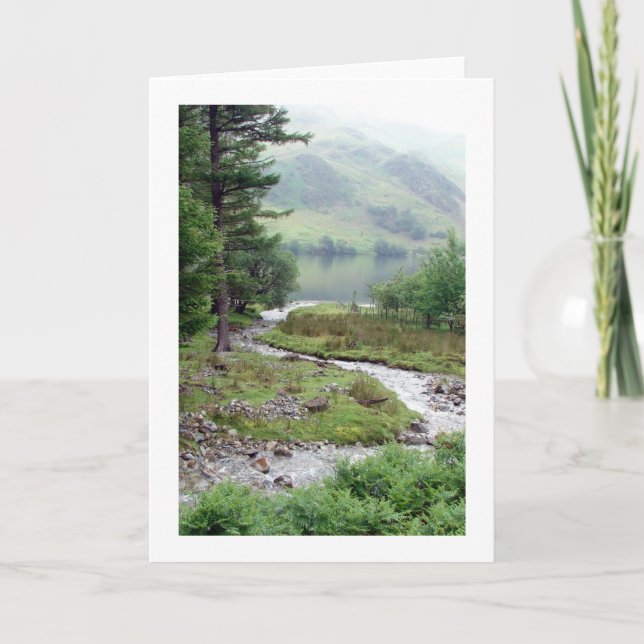 Carte Courant de région boisée chez Buttermere (Devant)