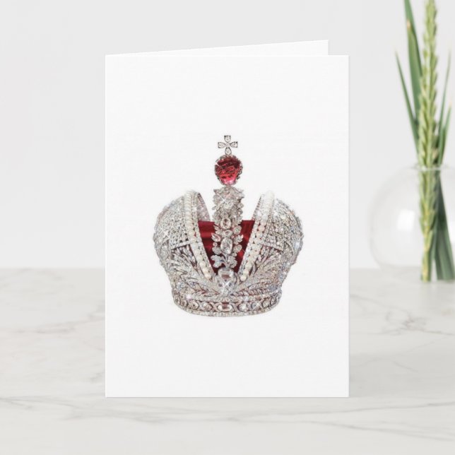 Carte Couronne diamant (Devant)