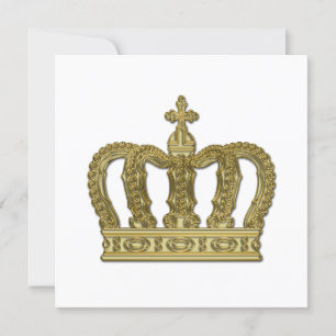 Carte Couronne d'or - luxe royal 2