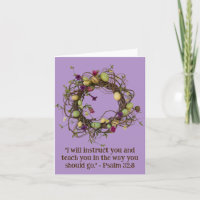 Couronne florale de vigne fantaisiste religieuse C