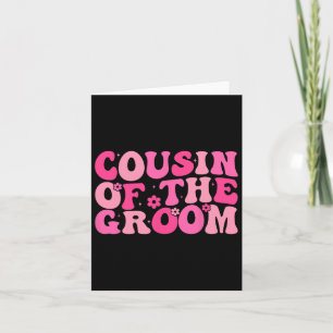 Carte Cousin De La Groom Mariage Costume De Famille