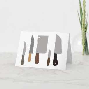 Carte Couteaux de chef