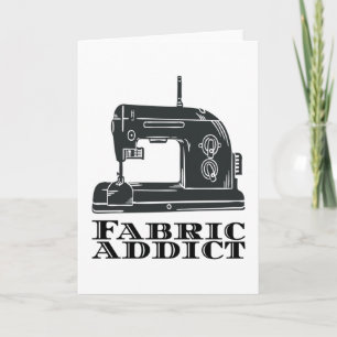 Carte Couture - Addict de tissu