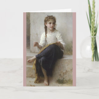 Carte Couture par William-Adolphe Bouguereau