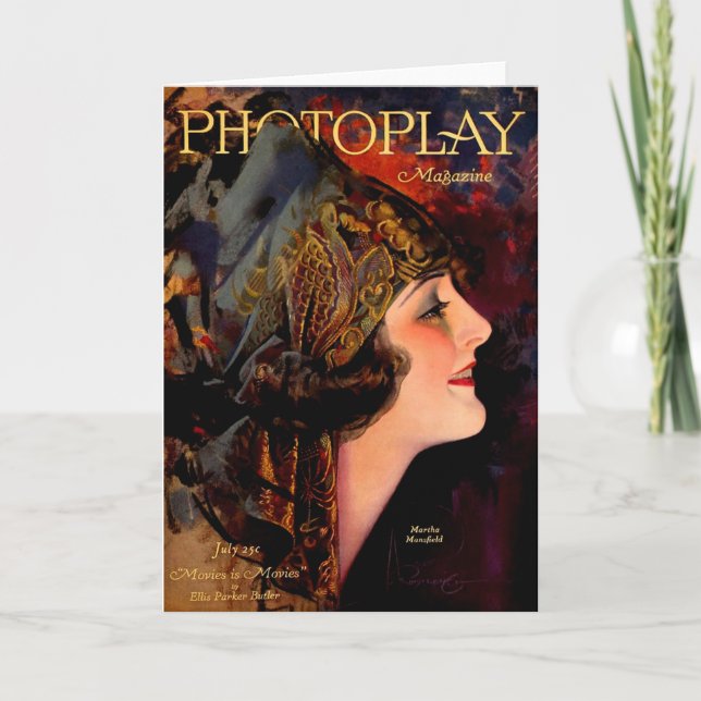 Carte Couverture du magazine Photoplay 1920 (Devant)