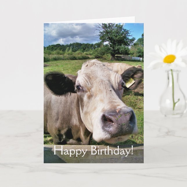 Carte COW Cute (Petite plante)