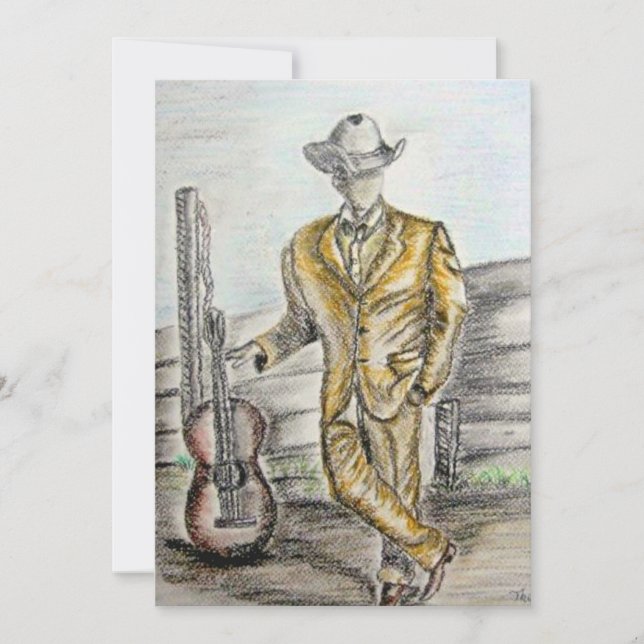 Carte Cowboy (Devant)